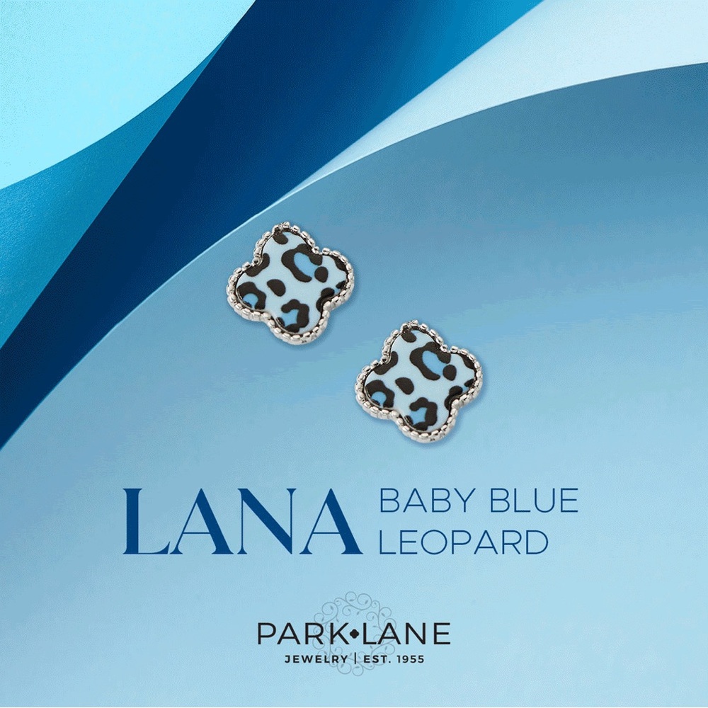 Park Lane Sky Blue Leopard 🐆 Earrings✨✨
